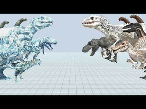 Dinosaurs vs Ice Itself | Indominus Rex | ARBS