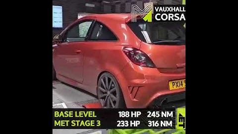 Vauxhall Corsa VXR Nurburgring Stage 3 Dyno Run – Impressive Gains Despite Fuel Pump Limitations!