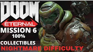 DOOM ETERNAL Mission 6 -Arc Complex -Nightmare Difficulty -All Collectibles 100% -No Commentary screenshot 4