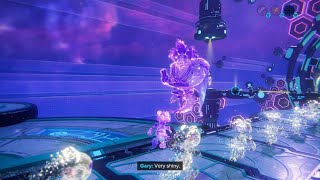 Ratchet Clank Rift Apart - Pixelizer During A Puzzle Glitch