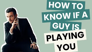 How to Know if a Guy is Playing You |Is He a Player or Really Into Me? Profile