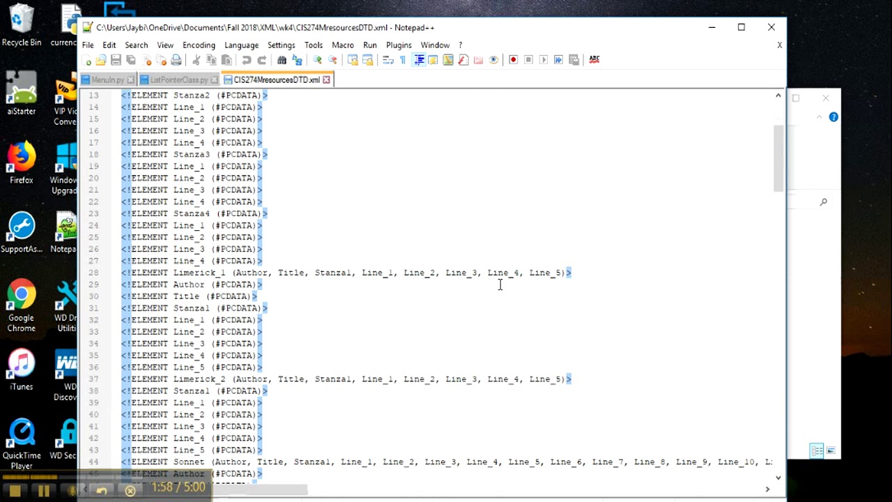 XML DTD - YouTube