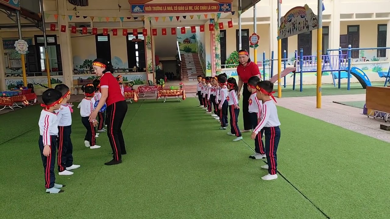 PTVĐ Chuyền bắt bóng 2 bên theo hàng ngang. GV Đỗ Thị Hà Lớp 3TC4 Trường mầm non Đông Lỗ số 1 