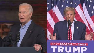 Highlights from Joe Biden, Donald Trump's campaign stops in Georgia