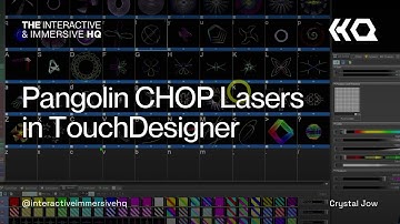 Pangolin CHOP Lasers in TouchDesigner - TouchDesigner Tutorial 191
