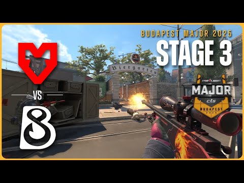 MOUZ vs B8 - HIGHLIGHTS - StarLadder Budapest Major 2025 - STAGE 3 | CS2