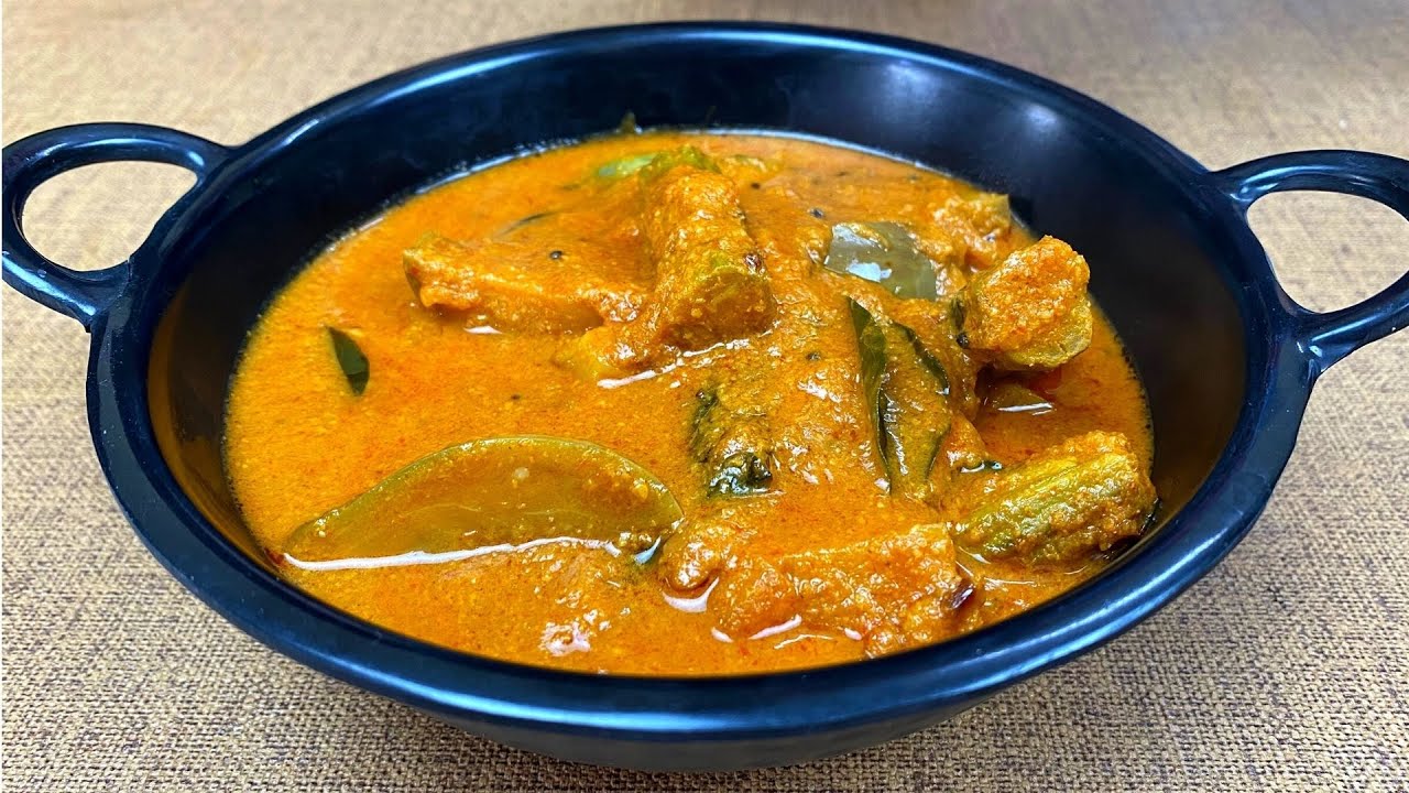 Kathiri urulai masala kuzhambu