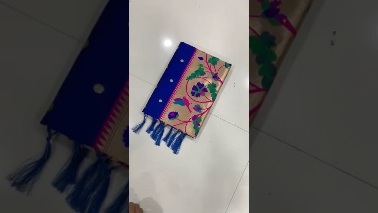 Soft Kanchipuram Tissue Peacock Paithani Silk Saree