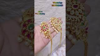 #onegramgoldjewellery #jewellery #imitationjewellery #earrings #shortvideo #shorts