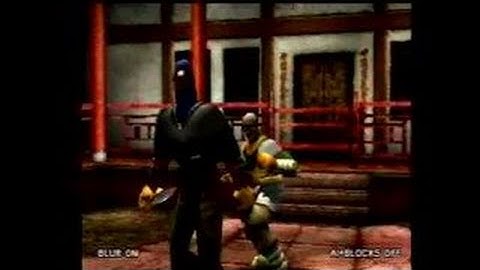 Wu-Tang: Shaolin Style PlayStation Gameplay_1999_06_25_1