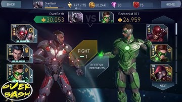 Injustice 2 / Gameplay / iOS / Cyborg Review / Special Attack