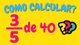 HOW TO CALCULATE OF 40