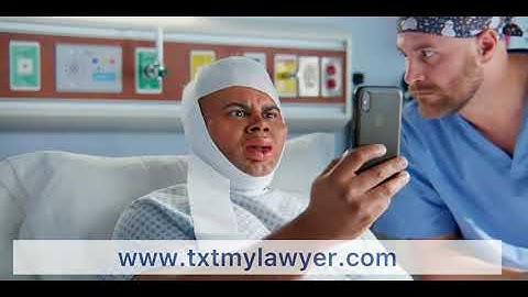 Surgery gone wrong, text my lawyer can help!