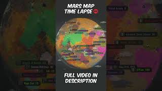 Timelapse: Desolate Mars Map #worldbox #worldboxtimelapse