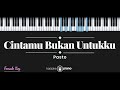 Cintamu Bukan Untukku (OST Dari Jendela SMP) - Pasto (KARAOKE PIANO FEMALE KEY)