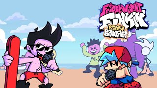 Fighting Girlfriend's Brother! Friday Night Funkin Beach Brother Mod #8