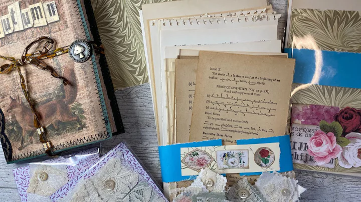 Flip through of Autumn journal and some Etsy listi...