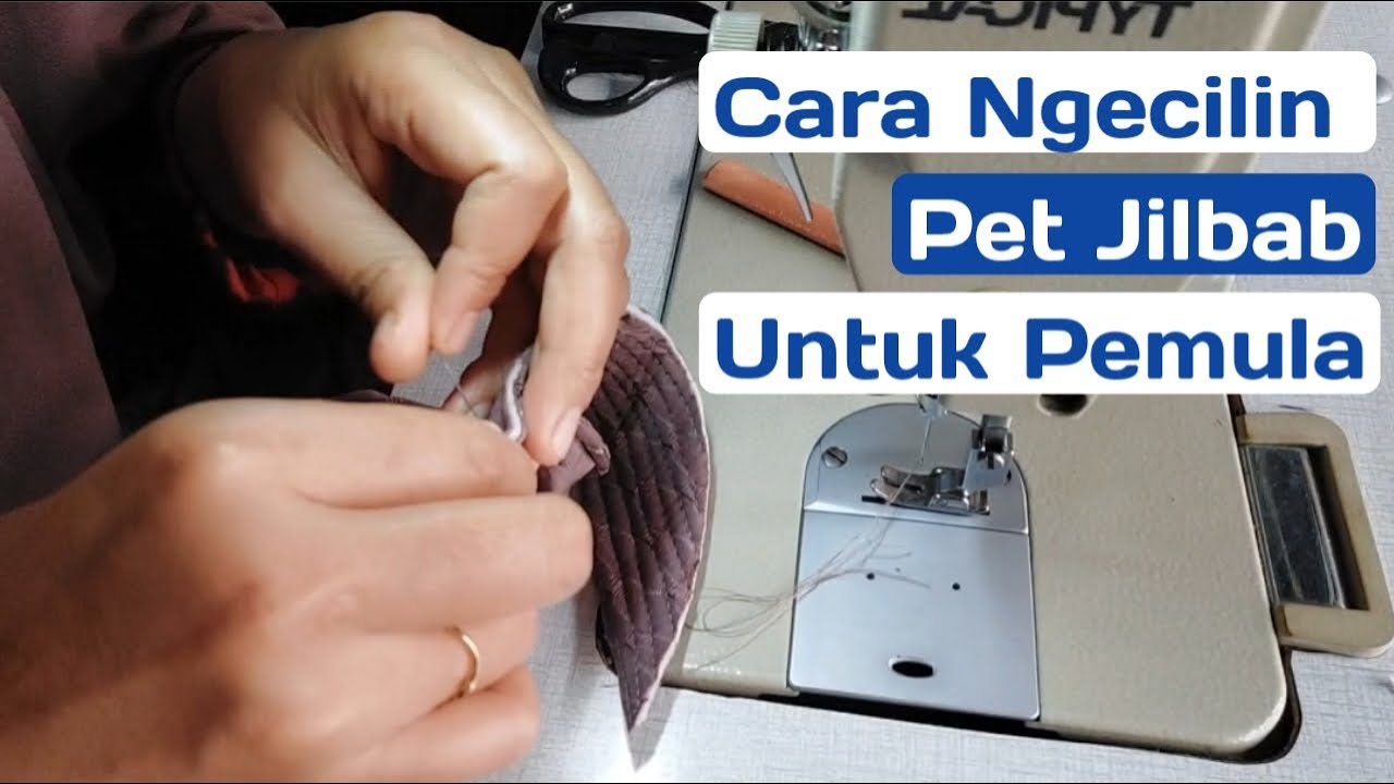 Cara Mengecilkan Pet Jilbab || Untuk Pemula