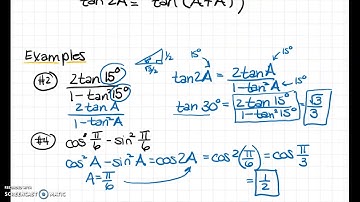 Double Angle Identities Part 1