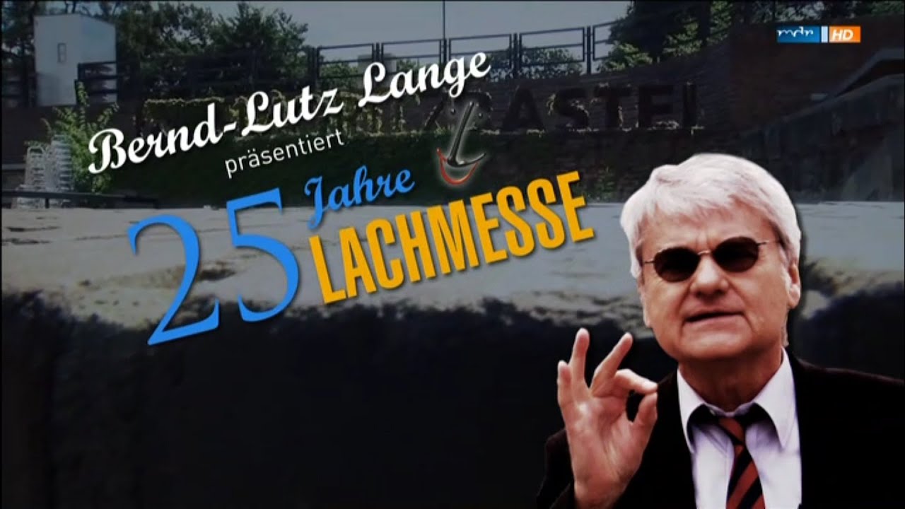 Bernd-Lutz Lange präsentiert 25 Jahre Lachmesse (2016)
