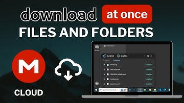 How to Download Files and Folders from MEGA Cloud at Once