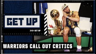 Tim Legler on Warriors calling out critics: This is what they do to maintain motivation! | Get Up
