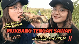 Hasil kegabutan karena PPKM//Difarina Mukbang kepala manyung||MANTAP ‼️