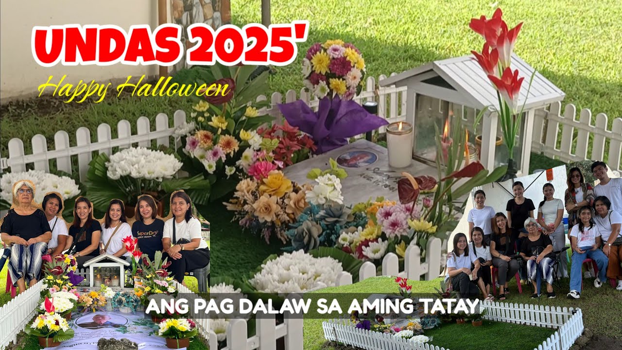 UNDAS 2025 | PAGLILINIS AT PAGDALAW SA AMING TATAY NGAYONG UNDAS | @JOHONA