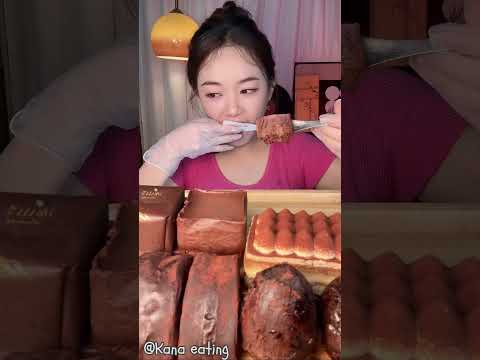 Gooey Sweet Chocolate Dessert Collection MUKBANG Fudgy Rich Creamy Treats 
