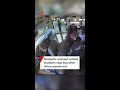Dramatic moment school students stop bus after driver passes out