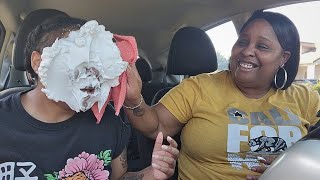 PIE IN THE FACE PRANK ON DAUGHTER *HILARIOUS*