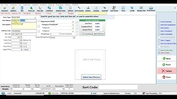HOW TO EDIT AN ITEM IN THE ITEM LIST USING CRYSTAL ERP SYSTEM STEP-BY-STEP.