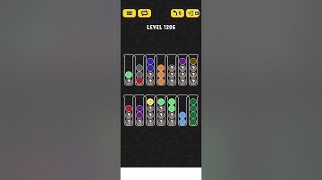Ball sort puzzle level 1205 #ballsortpuzzle