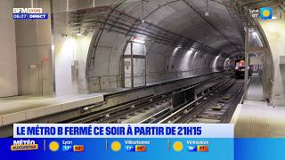 Metro B service suspended tonight from 9:15 PM, shuttle buses provided