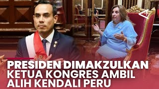 Political crisis! Peruvian President Dina Boluarte impeached, Congress president takes power