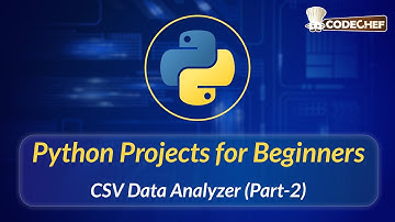 CSV Data Analyzer (Part-2) | Python Projects for Beginners