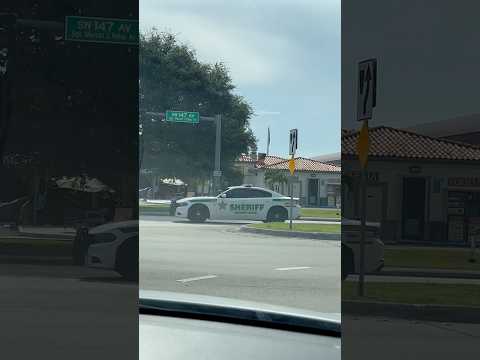 Miami Dade Sheriff #reels #sheriff #policecars #police #cops #random #miami #florida #emergency
