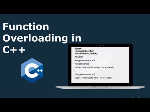16. Function Overloading in C++ Programming | Example program ( 2022)