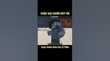 Cuộc Đại Chiến Giữa Các Vị Thần Trong Minecraft ??!🤣 - Tập 390 #shorts