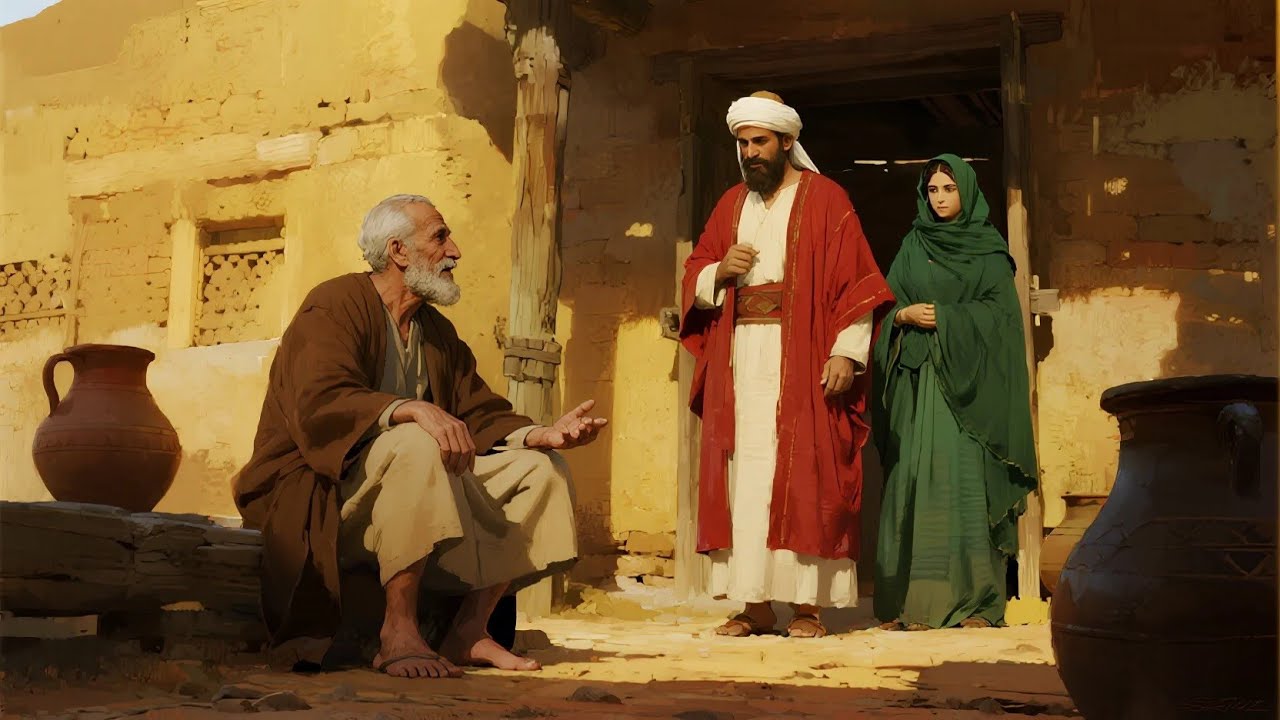 حكاية الأب ترك ابنته فى بيت رجل غريب بسبب الفقر والجوع. لكن القدر له راى اخر