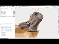Silent working - Milling a cylinder block