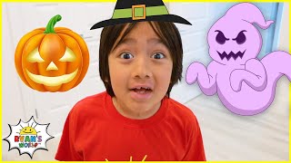 ryans halloween funny stories and challenges for kids