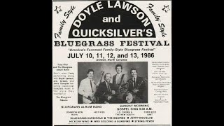 A Bluegrass Spectacular -  Denton, NC 1986