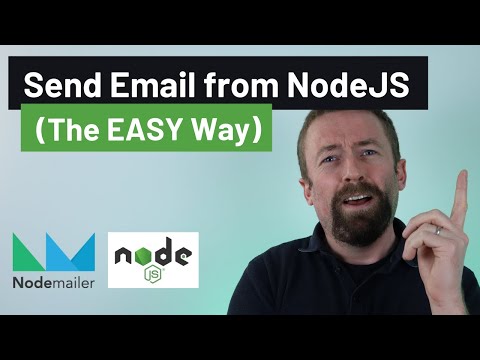 Send Email from NodeJS The Easy Way!