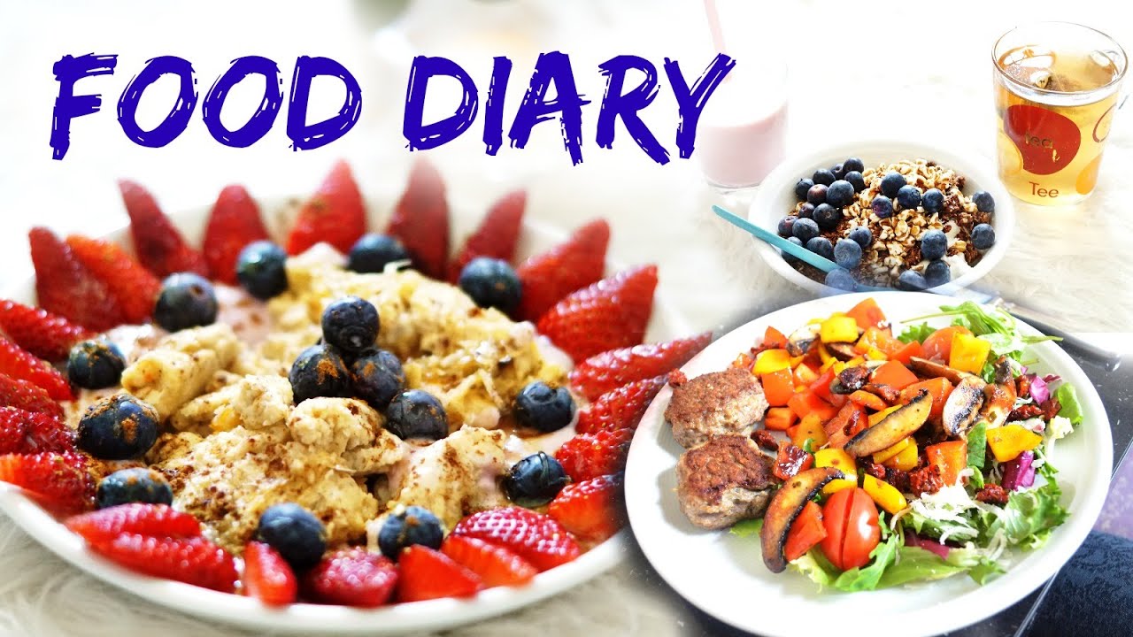FOOD DIARY - GESUNDE Ernährung im Sommer!