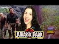 FIRST TIME WATCHING JURASSIC PARK!!
