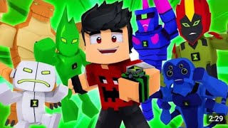 minecraft:todos os aliens do ominitrix recalibrado (BEN 10 OMINIVERSE ADDON)*fantásmatico*