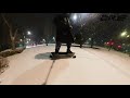 I invented 3d printed snow tires for electric skateboards