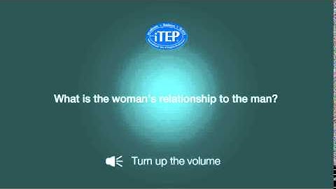 iTEP Listening Exercise 2