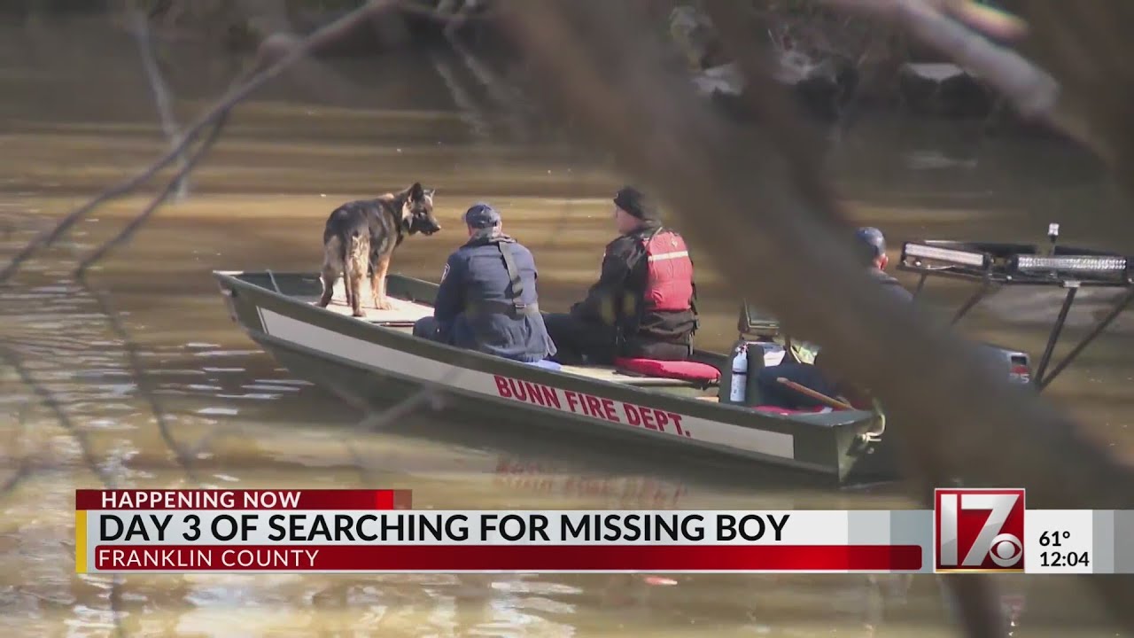 Day 3 search for missing boy in Franklin County underway - YouTube